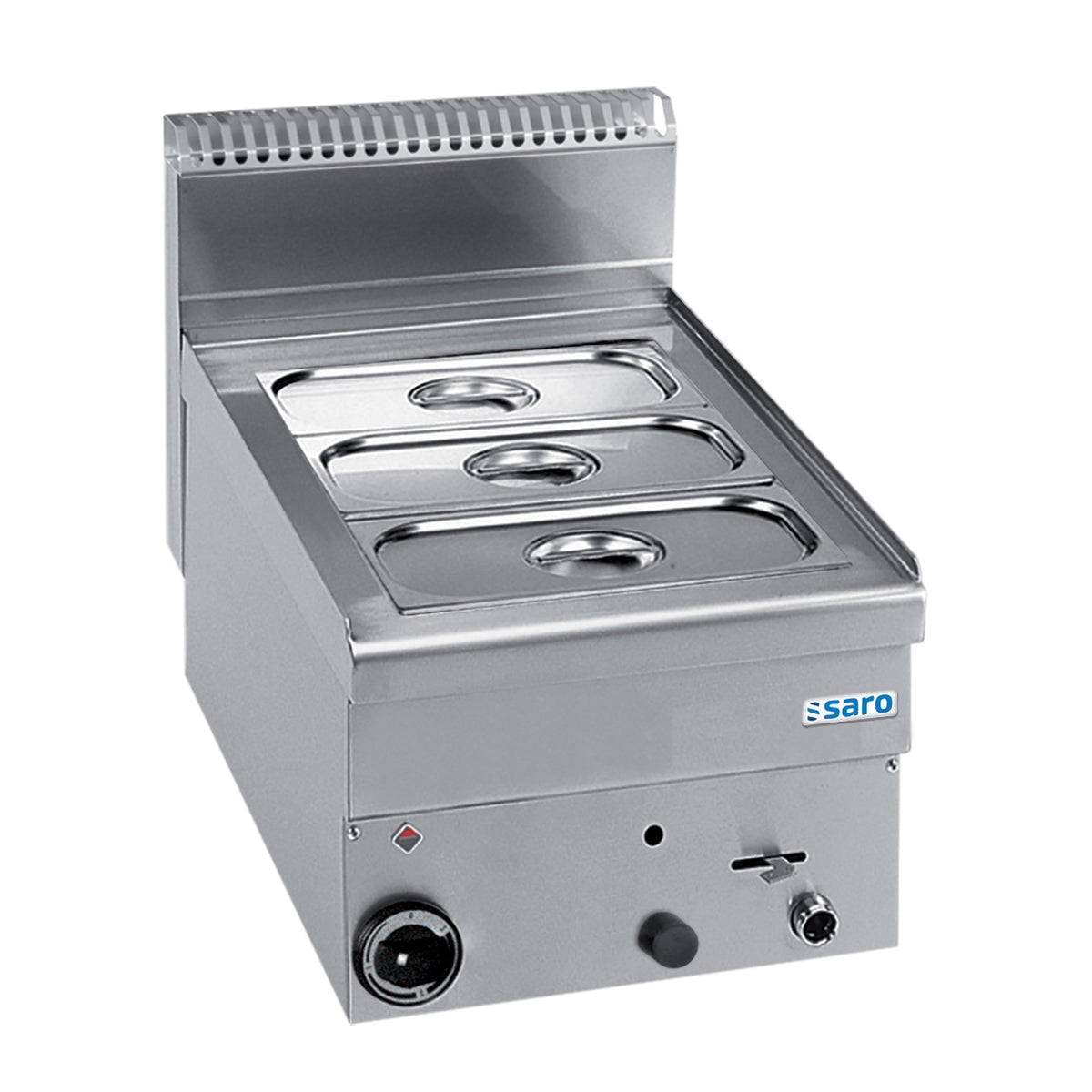Bain-marie à gaz SARO, de table GBM46 - 504-1500