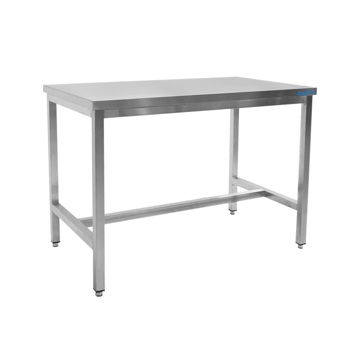 SARO Roestvrij stalen tafel, zonder onderblad - 700 mm diepte, 800 mm - 700-1010