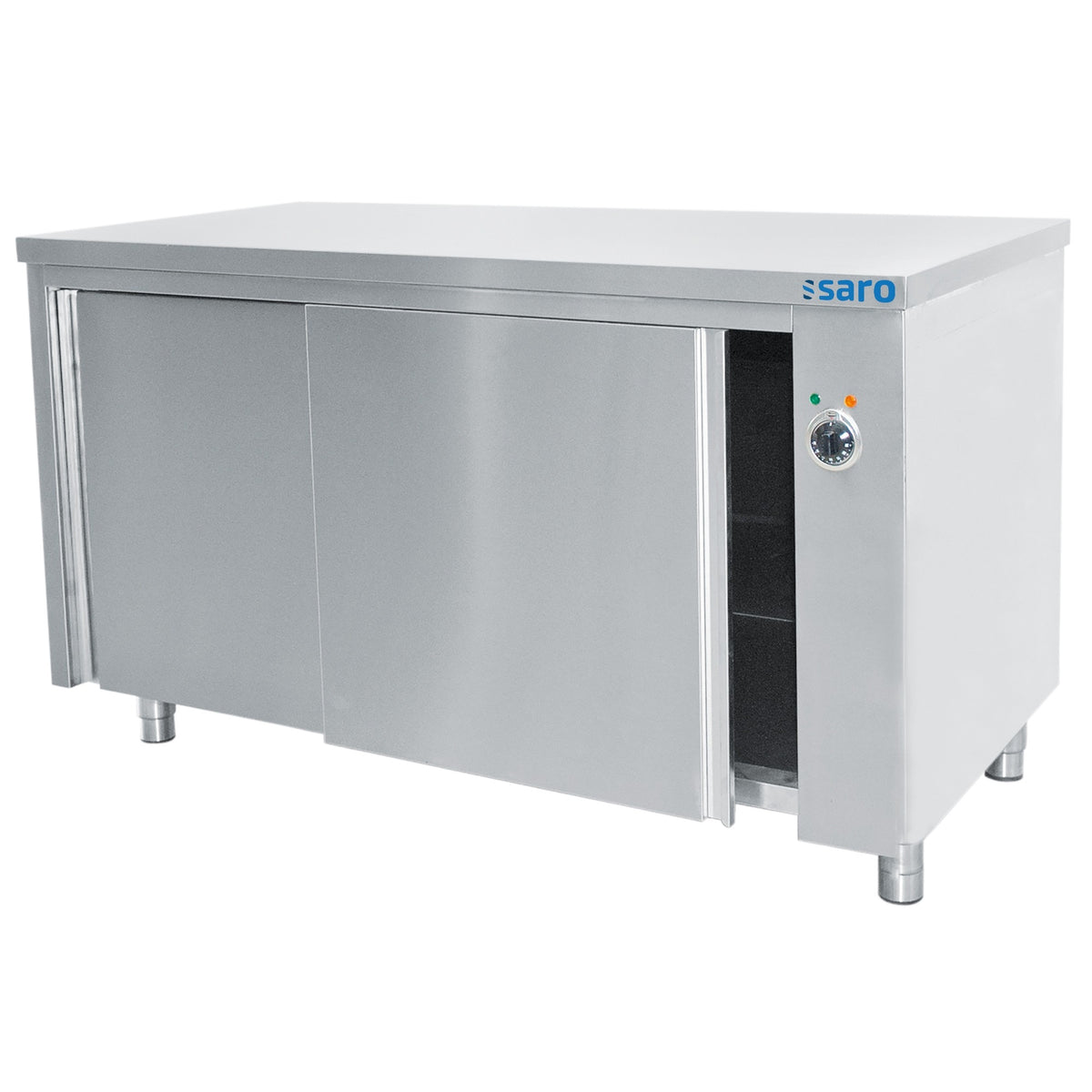 Armoire chauffante SARO - largeur 1 000 mm, profondeur 700 x hauteur 850 mm - 700-2100