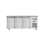 Table Réfrigérée de Travail Professionnelle - 3 Portes GN 1/1 (Profondeur 700 mm)