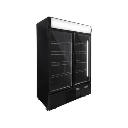Vitrine à Boissons Réfrigérée 2 Portes – Horecalaan Collection (800 Litres)