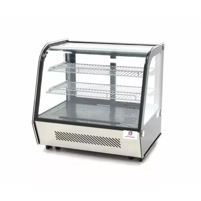 Vitrine chaude - 120 L - 67,8 cm - 3 étagères - Vitrine
