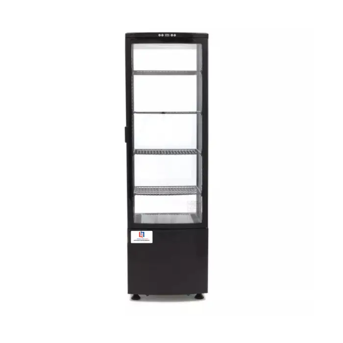 Vitrine réfrigérée - 235 L - 52 cm - noir - Vitrine