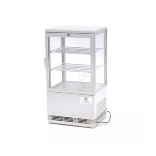 Vitrine réfrigérée - 58 L - 43 cm - blanc - Vitrine