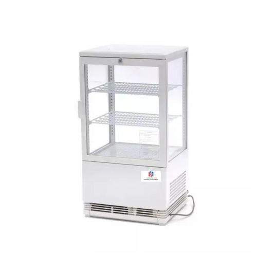 Vitrine réfrigérée - 58 L - 43 cm - blanc - Vitrine